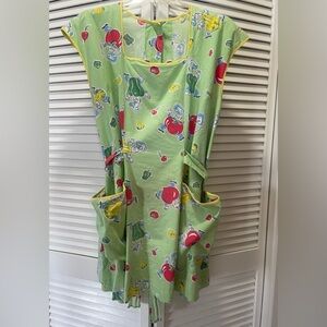 Vintage Veggie Chef Apron